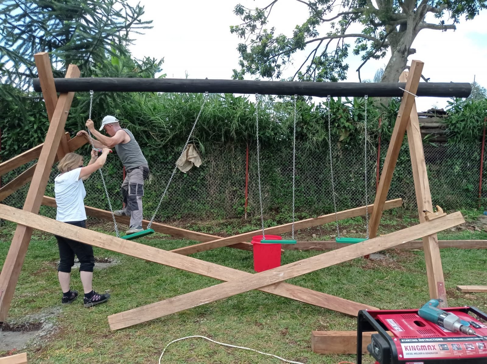 Der erste Arbeitseinsatz